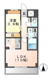ファインレジデンス赤塚【2階】の間取り
