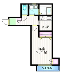 La Mia Casa【3階】の間取り
