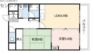 エクセル・ラ・ヴェール【7階】の間取り