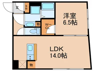 VISTA要町【1階】の間取り