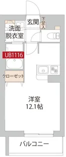 カンパーニャ 豊田【5階】の間取り
