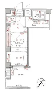 ヴォーガコルテ田端弐番館【5階】の間取り