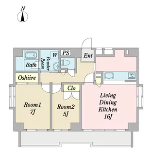 リバーサイド千代田ビル【3階】の間取り