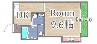 シャトー中島別館【3階】の間取り