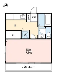 プロローグ蓮台寺【1階】の間取り