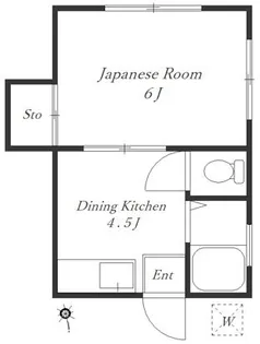 ハイツロワール【2階】の間取り