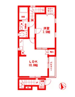 メゾン太陽I【2階】の間取り