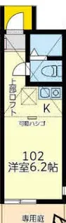 ユナイト上星川ボナパルト【1階】の間取り