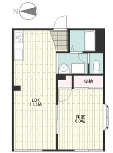 クレフォートときわ【2階】の間取り