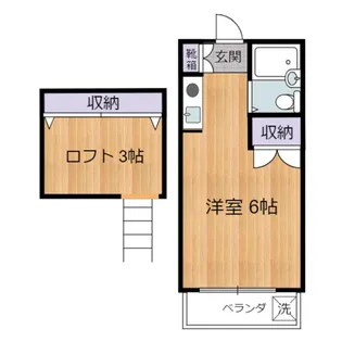 サンコーポ【2階】の間取り
