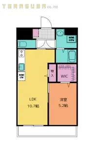 アーサー金池【3階】の間取り
