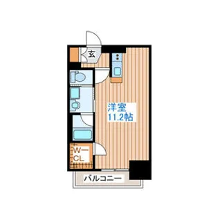 マルタマファイブリッジ【8階】の間取り