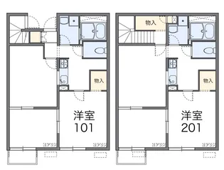 ペガサス【1階】の間取り