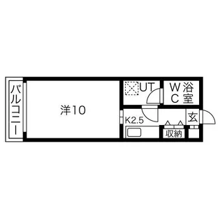 錦ハイランドパーク【2階】の間取り