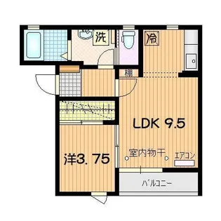 あじさい園【1階】の間取り