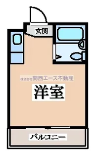 小阪CTハウス【6階】の間取り