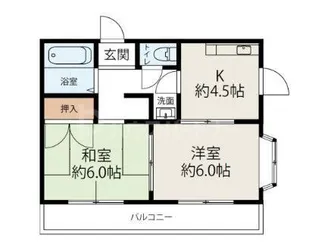 プチメゾントシ【3階】の間取り