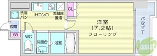 レジディア仙台原ノ町【11階】の間取り