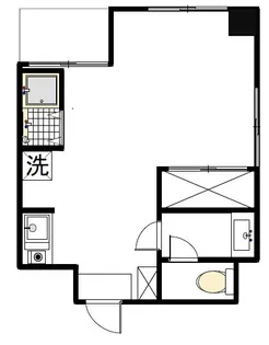 ラッキー浅草橋ビル【6階】の間取り