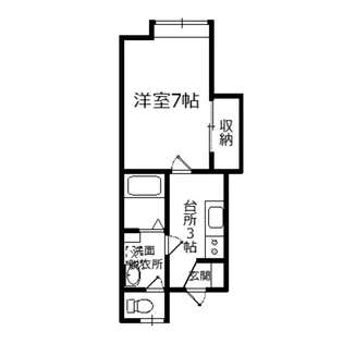 ソフィ幸畑【2階】の間取り