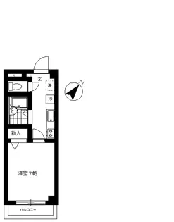 レ・スポワール【3階】の間取り