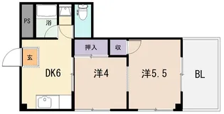 サイレンスハイム【2階】の間取り