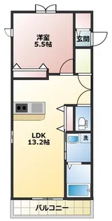 ALBAVIII【2階】の間取り