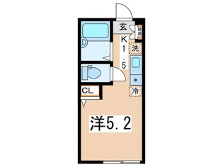 ハルモニア【1階】の間取り