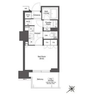 コンフォリア新中野【9階】の間取り