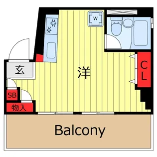 澄風苑マンション【4階】の間取り