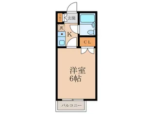 ドマーニハウス新町【2階】の間取り