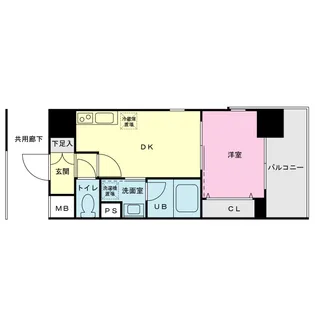 プライムネクサス大森パークアベニュー【11階】の間取り