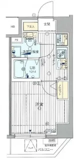 GROWS RESIDENCE横浜大通り公園【5階】の間取り