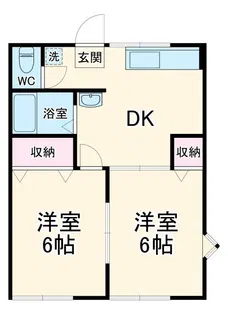 ハイネスポート【1階】の間取り