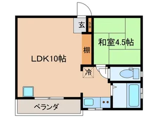 HAMA HOUSE【5階】の間取り