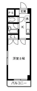 リベルテクシダ【2階】の間取り