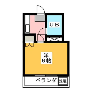 アメニティー美園【1階】の間取り