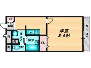 ルミエール巽【3階】の間取り