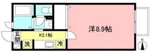 ロワジール枡形 2号館【2階】の間取り