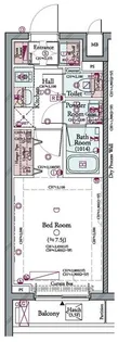 コンシェリア品川南 THE GRAND RESIDENCE【4階】の間取り