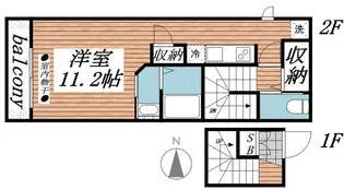 プレアル自由が丘【2階】の間取り