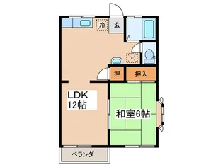 ファミ-ユ丘【2階】の間取り