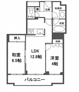 高崎タワー21【9階】の間取り