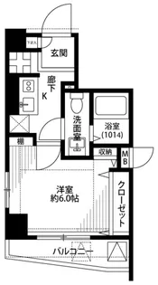 プレール・ドゥーク津田沼【1階】の間取り