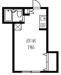 ケイツーワクイ【4階】の間取り
