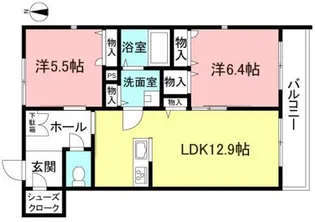 Heimstaette五常館【3階】の間取り
