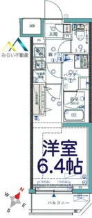 ARCOBALENO KIKUNA【3階】の間取り