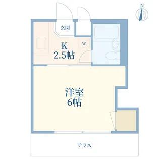 メゾンM.I【1階】の間取り