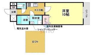 BOSTON HOUSE【3階】の間取り