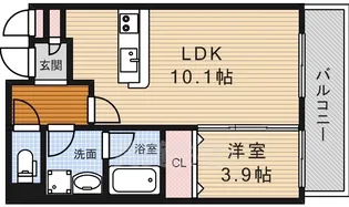 グランミューク【2階】の間取り